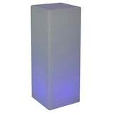 Uppladdningsbar golvlampa LED fyrkantig 80 cm