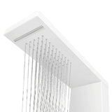 Duschpanelsystem aluminium matt vit