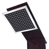 Duschpanelsystem glas brun