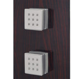 Duschpanelsystem glas brun