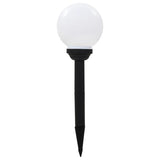 Sollampa LED set 4 st sfäriska 15 cm RGB