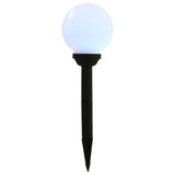 Sollampa LED set 4 st sfäriska 15 cm RGB