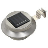 Sollampa LED set 6 st rund 12 cm vit