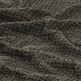 Filt bomull 125x150 cm antracit/brun