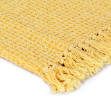 Filt bomull 220x250 cm senapsgul