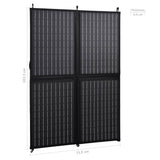 Vikbar solpanel 100 W 12 V