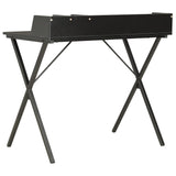 Skrivbord svart 80x50x84 cm