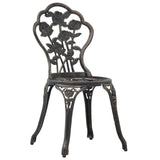 Caféset 3 delar gjuten aluminium