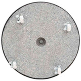 Parasollfot granit 30 kg rund svart