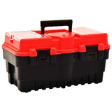 Verktygslåda plast 462x256x242 mm röd