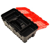 Verktygslåda plast 462x256x242 mm röd