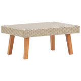 Trädgårdsbord konstrotting beige