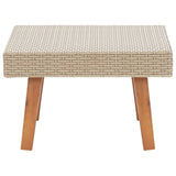 Trädgårdsbord konstrotting beige