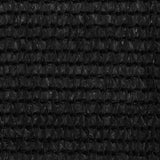 Balkongskärm svart 75x500 cm HDPE