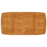 Trädgårdsbord 200x100x75 massivt akaciaträ