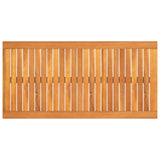 Soffbord 100x50x33 cm massivt akaciaträ