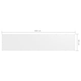 Balkongskärm vit 90x400 cm oxfordtyg