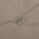 Stolsdynor 2 st taupe 40x40x4 cm oxfordtyg