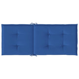Stolsdynor 6 st kungsblå 120x50x3 cm tyg