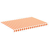 Markisväv gul och orange 3,5x2,5 m