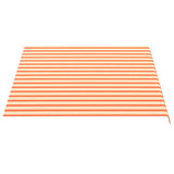 Markisväv gul och orange 3,5x2,5 m