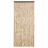 Insektsdraperi beige 90x200 cm chenille