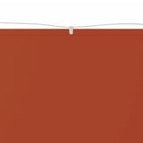 Markis vertikal terrakotta 60x360 cm oxfordtyg
