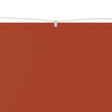 Markis vertikal terrakotta 60x1000 cm oxfordtyg