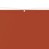 Markis vertikal terrakotta 60x1200 cm oxfordtyg