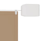 Markis vertikal taupe 60x270 cm oxfordtyg