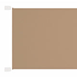 Markis vertikal taupe 60x1200 cm oxfordtyg