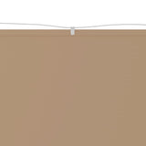 Markis vertikal taupe 60x1200 cm oxfordtyg
