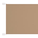 Markis vertikal taupe 100x800 cm oxfordtyg