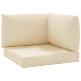 Palldynor 3 st beige oxfordtyg
