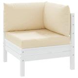 Palldynor 3 st beige oxfordtyg