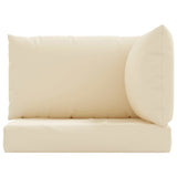 Palldynor 3 st beige oxfordtyg