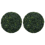 Konstgjorda buxbombollar 2 st 52 cm