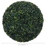 Konstgjorda buxbombollar 2 st 52 cm