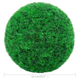 Konstgjorda buxbombollar 2 st 52 cm