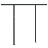 Markisstolpar set antracit 300x245 cm järn
