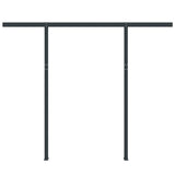 Markisstolpar set antracit 300x245 cm järn