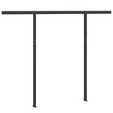 Markisstolpar set antracit 300x245 cm järn