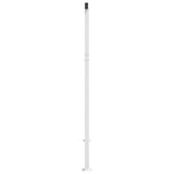 Markisstolpar set vit 300x245 cm järn