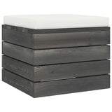 Ottoman med dyna till pallsoffa furu