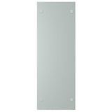 Vedställ vit 40x35x100 cm härdat glas