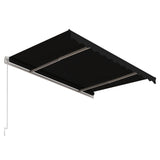 Markis automatiskt infällbar 300x250 cm antracit