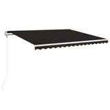 Automatisk markis 400x350 cm antracit