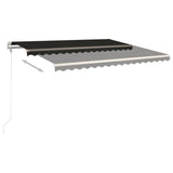 Automatisk markis 400x350 cm antracit