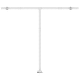 Fristående markis automatisk 300x250 cm gräddvit