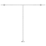Fristående markis automatisk 400x300cm gul/vit